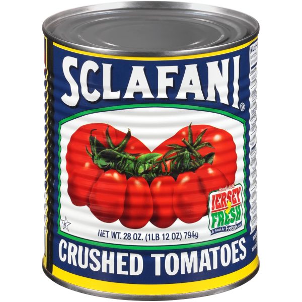 B&G Foods Crushed Tomatoes 28 Ounce Pack Fresh Vine Ripened-0