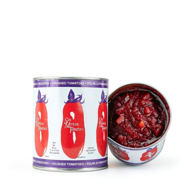 San Merican Crushed Tomatoes Balanced Flavor USA Grown-2