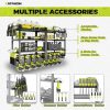 KAFAHOM 4 Tier Tool Organizer Wall Mount Garage Storage-1