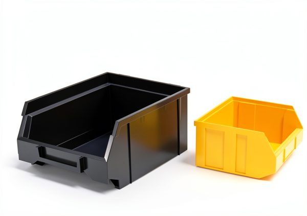 KJE Plastic Wall Mount Storage Bins Detachable Garage-3