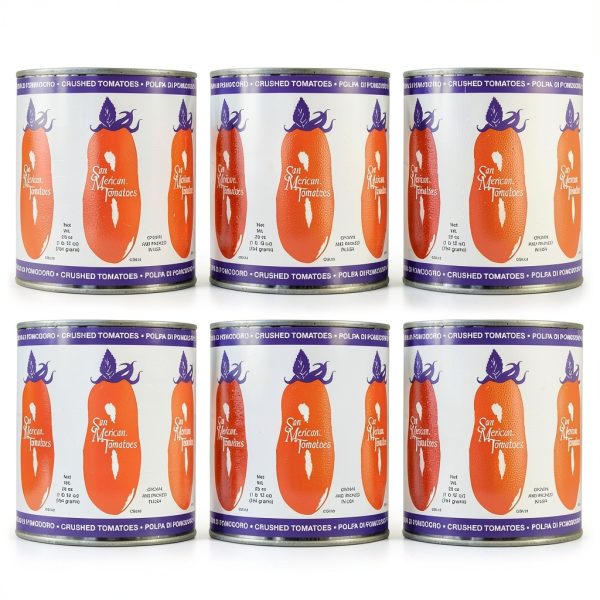San Merican Crushed Tomatoes Balanced Flavor USA Grown-0