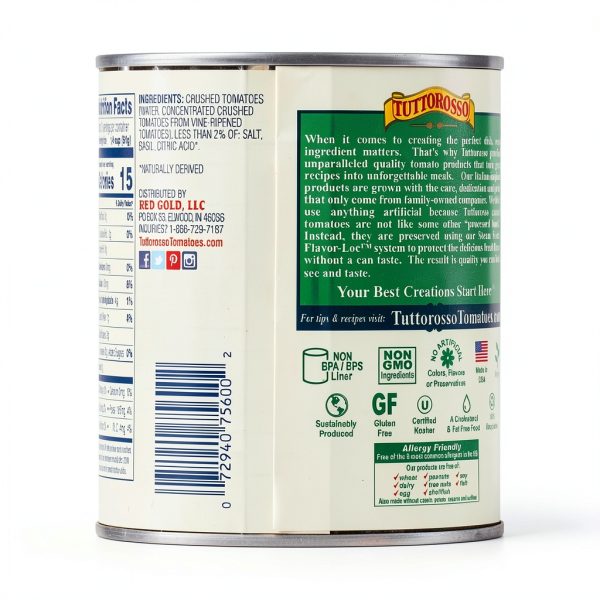 Red Gold Crushed Tomatoes with Basil Vegan Gluten Free-2