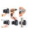 Baecel Broom Holder Stainless Steel Wall Mount Heavy Duty-7