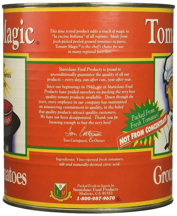 Stanislaus Ground Tomatoes Canned Peeled Tomato Magic-1