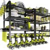 KAFAHOM 4 Tier Tool Organizer Wall Mount Garage Storage-0