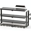 Spampur Garage Tool Organizer Black Steel Wall Mount-5