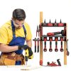 Veitorld Garage Tool Organizer Wall Mount Stainless Steel-4