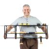 Spampur Wall Mount Tool Organizer Steel Garage Storage-7