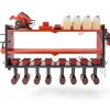 KAFAHOM Tool Rack Wall Mount Alloy Steel 8 Drill Holder-3