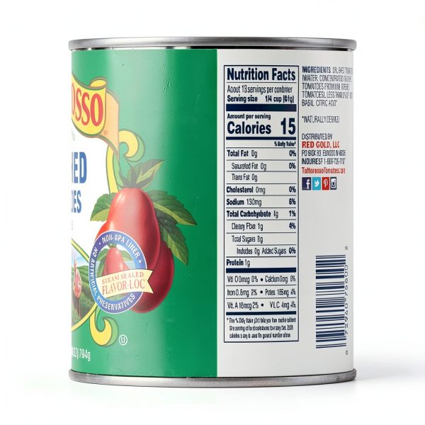 Red Gold Crushed Tomatoes with Basil Vegan Gluten Free-1