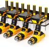 POKIPO Garage Tool Rack Alloy Steel Rust Resistant Wall-0