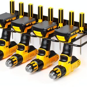 POKIPO Garage Tool Rack Alloy Steel Rust Resistant Wall-0