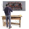 Veitorld Garage Tool Organizer Wall Mount Stainless Steel-6