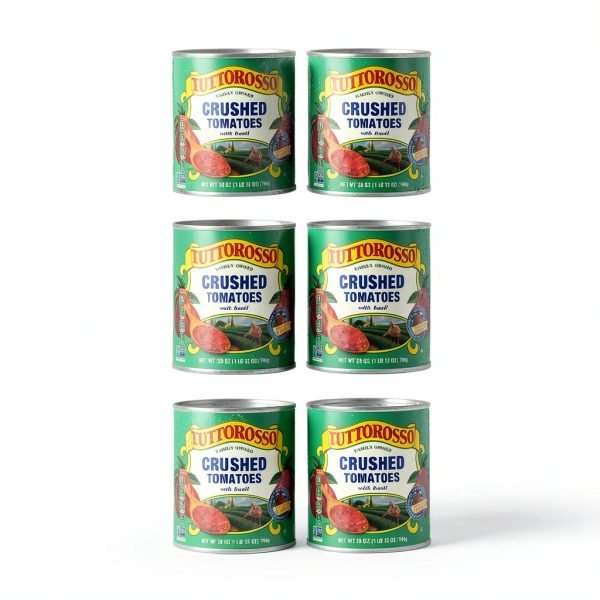 Red Gold Crushed Tomatoes with Basil Vegan Gluten Free-0