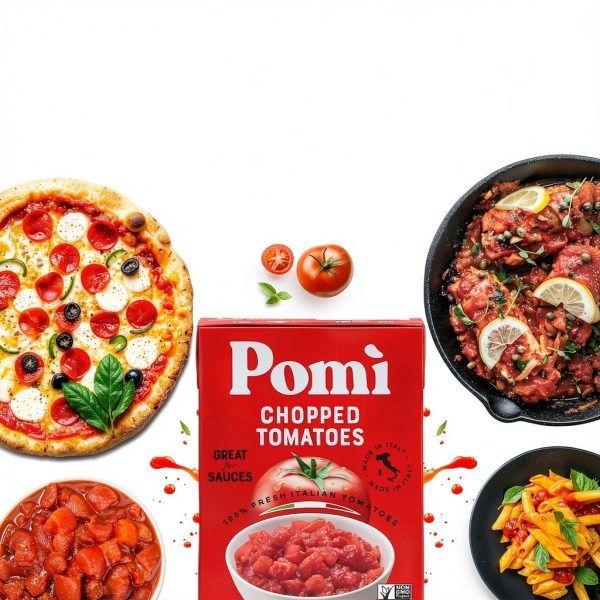 Pomì Organic Chopped Tomatoes Italian BPA-Free Carton-6