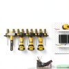 POKIPO Garage Tool Rack Alloy Steel Rust Resistant Wall-5
