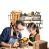 Spampur Wall Mount Tool Organizer Steel Garage Storage-5
