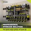 KAFAHOM 4 Tier Tool Organizer Wall Mount Garage Storage-3