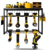 7S Garage Tool Organizer Wall Mount Steel Shelf Storage-3