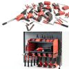 Veitorld Garage Tool Organizer Wall Mount Stainless Steel-8