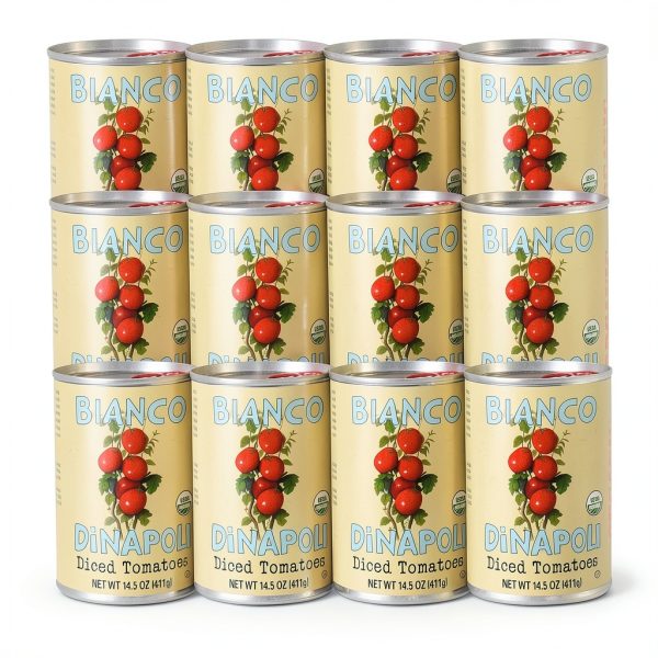 Bianco DiNapoli Diced Tomatoes Organic California Grown-0