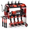 Veitorld Garage Tool Organizer Wall Mount Stainless Steel-0