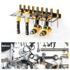 POKIPO Garage Tool Rack Alloy Steel Rust Resistant Wall-4