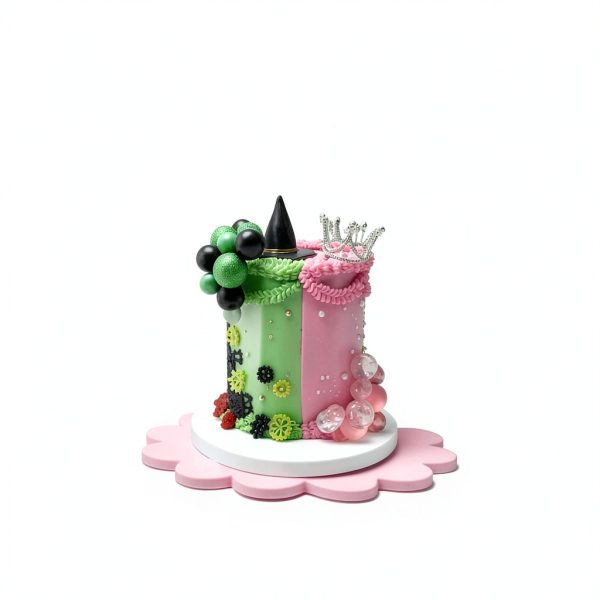 Foam Cake Kit PEMOTYST Food‑Safe Witch Design-5