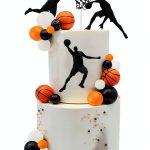 Basketball Cake Toppers by RASSLISA Home Decor-0