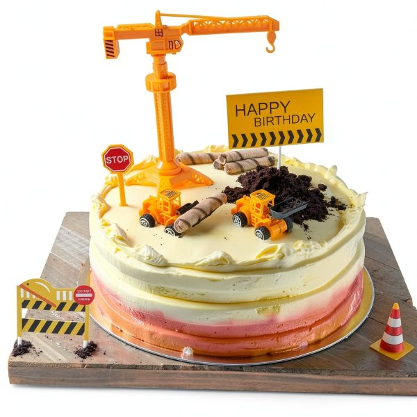 Construction Cake Toppers by Vitalili Home Kitchen-4