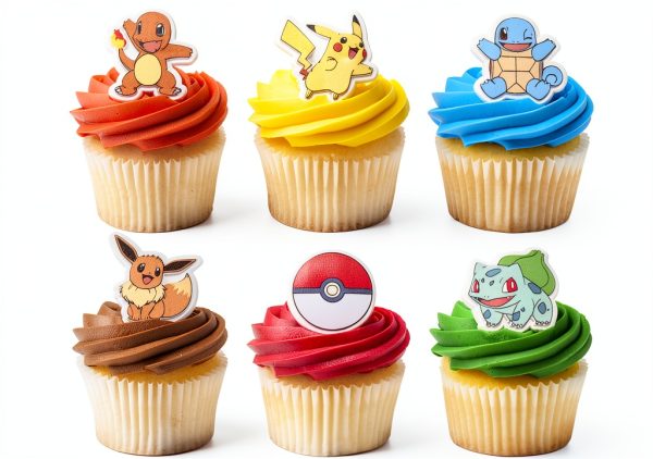 DecoPac Pokémon Cake Decorations Rings-0
