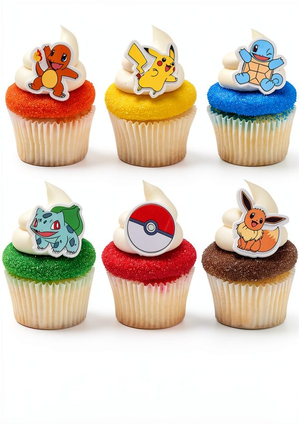 DecoPac Pokémon Cake Decorations Rings-1