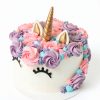 Unicorn Cake Topper Kit by YL531647 Soft Ceramic 4" Horn & 2" Ears-6