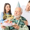 SUWOW Glitter Retirement Cake Topper Premium Cardstock No Shed-1