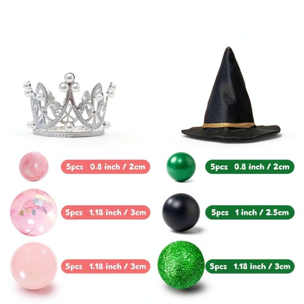 Foam Cake Kit PEMOTYST Food‑Safe Witch Design-1