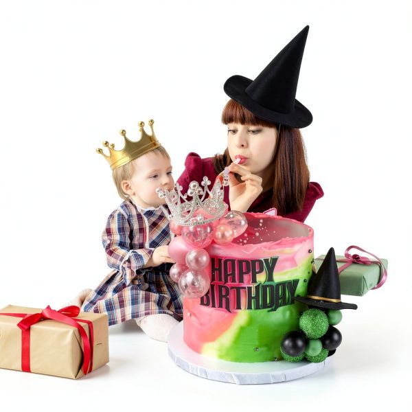 Foam Cake Kit PEMOTYST Food‑Safe Witch Design-2