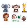 Gardiva Jungle Animal Cake Topper Set-2