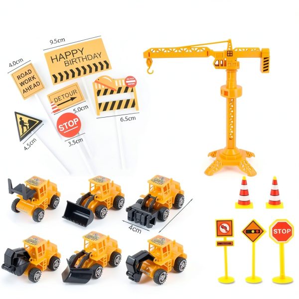 Construction Cake Toppers by Vitalili Home Kitchen-1
