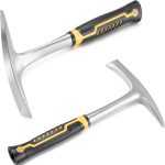 Chipping Hammer - 2Pcs High Carbon Steel Slag Removal Tool with Ergonomic Grip, Heavy Duty Pointed & Flat Heads Slag Hammer for Welding Metal Cleaning DIY Projects Workshop-0