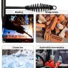 Welding Chipping Hammer 10.5" Ceekeer Spring Handle 9.5" Brush-5