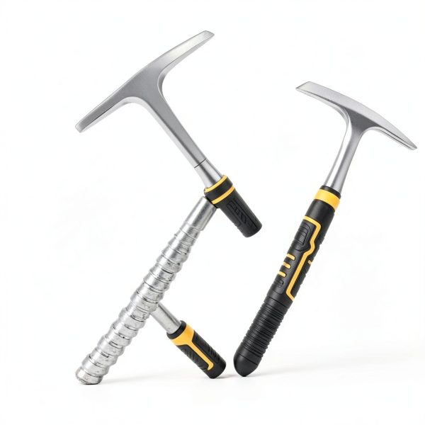 Chipping Hammer - 2Pcs High Carbon Steel Slag Removal Tool with Ergonomic Grip, Heavy Duty Pointed & Flat Heads Slag Hammer for Welding Metal Cleaning DIY Projects Workshop-5