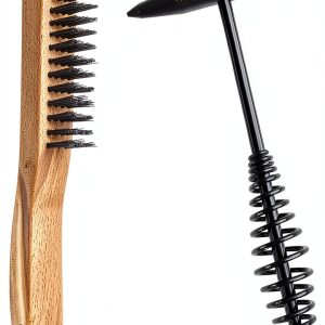 Welding Chipping Hammer 10.5" Ceekeer Spring Handle 9.5" Brush-0
