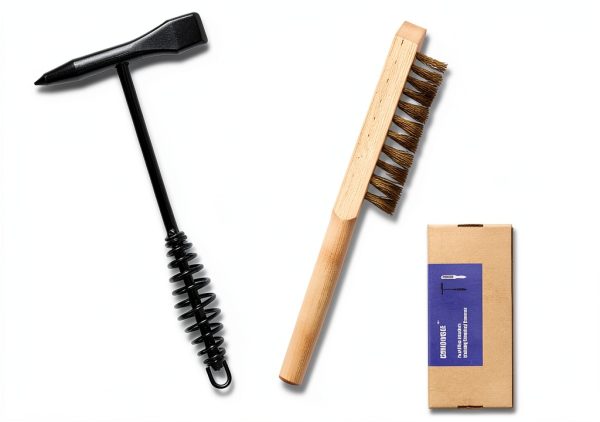 Welding Chipping Hammer CZMOONSEE 11in Spiral Handle and Wire Brush-0