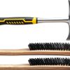 Welding Chipping Hammer with 2 Wire Brush,Heavy Duty Slag Removal Tool with Nonslip Handle,for Welders Metal Cleaning Workshop and DIY Projects-0