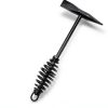 Welding Chipping Hammer Luckyweld 45# Steel Slag Hammer Spring Handle-1
