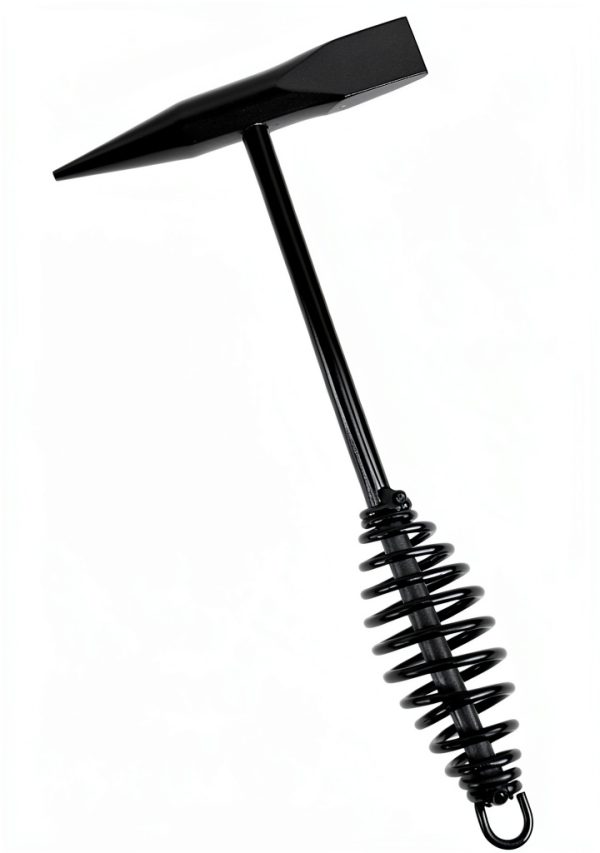 Welding Chipping Hammer 10.5" Ceekeer Spring Handle 9.5" Brush-2