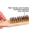 Welding Chipping Hammer CZMOONSEE 11in Spiral Handle and Wire Brush-4