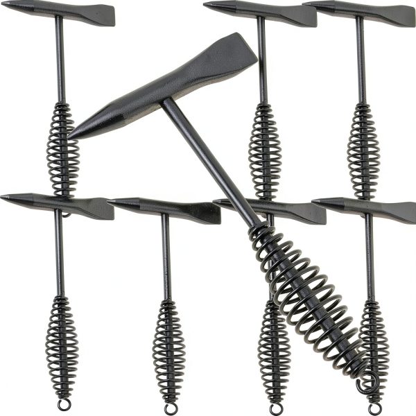 Welding Chipping Hammer ZOENHOU 8-Piece 10.5in 500g Coil Spring Handle-0