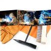 Rustark Welding Slag Removal Kit - 3 Pack with 10in Hammer, Wire Brush-6