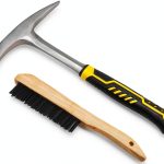 JOYFUL&HOPEFUL 12.6" Heavy Duty Chipping Hammer with Wire Brush for-0